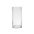 VASO DECORATIVO EM VIDRO TRANSPARENTE - Imagem 1