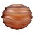 VASO DE VIDRO MARROM - Imagem 1