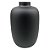 VASO DE VIDRO PRETO LISO - Imagem 1
