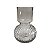 VASO DECORATIVO EM VIDRO - FUME - 18X18X26CM - Imagem 1