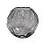 VASO DECORATIVO EM VIDRO - FUME - 16,5X16,5X15CM - Imagem 1