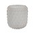 PECA DECORATIVA EM VIDRO - CASTICAL - BRANCO - 8,5X8,5X8,5CM - Imagem 1
