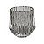 PECA DECORATIVA EM VIDRO - CASTICAL - FUME - 7X7X7CM - Imagem 1