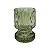 PECA DECORATIVA EM VIDRO - CASTICAL - VERDE MUSGO - 6X6X8CM - Imagem 1