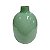 VASO DECORATIVO EM VIDRO - VERDE - 20X20X33CM - Imagem 1