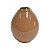 VASO DECORATIVO EM VIDRO - NUDE - 12X12X14CMCM - Imagem 1
