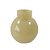 VASO DECORATIVO EM VIDRO BEGE - Imagem 1