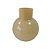 VASO DECORATIVO EM VIDRO BEGE - Imagem 1
