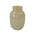 VASO DECORATIVO EM VIDRO BEGE - Imagem 1