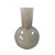 VASO DECORATIVO EM VIDRO CINZA - Imagem 1