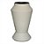 VASO DECORATIVO EM CERAMICA - COR CREME - 18X18X31CM - Imagem 1