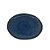 CJ DE PRATO EM PORCELANA AZUL COM DETALHE PRETO 6PCS - Imagem 1