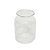 VASO DECORATIVO EM VIDRO TRANSPARENTE - Imagem 1