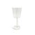 CJ DE TACAS EM VIDRO TRANSPARENTE COM HASTE EM ESFERAS 6PCS - 325ML - Imagem 1