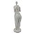 ESTATUETA ABRACO DE RESINA BRANCA - Imagem 1