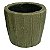 CACHEPOTS DE CERAMICA VERDE - Imagem 1