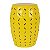 BANQUETA SEAT GARDEN DE CERAMICA - AMARELO - 31X31X43 CM - Imagem 1