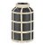 VASO DE CERAMICA GEOMETRICOS PRETO E BRANCO - Imagem 1