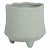 POTE DE CERAMICA CINZA CLARO - Imagem 1