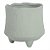POTE DE CERAMICA CINZA CLARO - Imagem 1