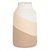 VASO DE CERAMICA TONS DE BEGE - Imagem 1