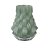 VASO DECORATIVO EM VIDRO VERDE - Imagem 1