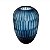 VASO EM VIDRO AZUL D19CM X 28CM - Imagem 1
