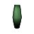 VASO DE VIDRO VERDE - Imagem 1