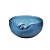 VASO DECORATIVO EM VIDRO COM DETALHE BOLA AZUL - Imagem 1