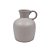 VASO DECORATIVO CERAMICA CINZA - Imagem 1