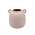 VASO DECORATIVO CERAMICA BEGE - Imagem 1