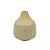 VASO DECORATIVO CERAMICA VERDE E BEGE - Imagem 1