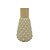 VASO DECORATIVO CERAMICA VERDE E BEGE - Imagem 1