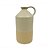 VASO DECORATIVO CERAMICA VERDE E BEGE - Imagem 1