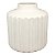 VASO DE CERAMICA BRANCO 14CM X 14CM X 15,5CM - Imagem 1