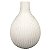 VASO DE CERAMICA BRANCO 17CM X 17CM X 24CM - Imagem 1