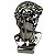 PECA DECORATIVA DE CERAMICA PRATEADA - Imagem 1