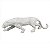JAGUAR DECORATIVO GEOMETRICO BRANCO OPACO - Imagem 1