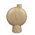 VASO ESTILZADO DE CERAMICA BEGE - Imagem 1