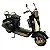 MINIATURA DE VESPA EM METAL PRETA - Imagem 1