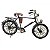 MINIATURA DE BICICLETA EM METAL PRETA - Imagem 1
