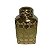 POTE DECORATIVO DE CERAMICA DOURADO - Imagem 1