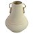 VASO DECORATIVO EM METAL CREME 17,5CM X 17,5CM X 22CM - Imagem 1