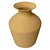 VASO DECORATIVO EM METAL MARROM 21CM X 21CM X 29CM - Imagem 1