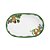 TRAVESSA OVAL LE FIGUE BRANCO E VERDE - Imagem 1