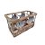 PORTA TALHERES FIBRA NATURAL CERAMICA PEIXE - Imagem 1