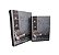 CONJ DE LIVROS CAIXA CINZA - 2 PCS - Imagem 1