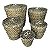 CJ DE 5 CESTOS EM PLANCTON VEGETAL CLARO G 42CM X 42 - Imagem 1