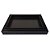 CJ. DE 3 BANDEJAS DECORATIVAS EM MADEIRA PRETO G:46CM X 33CM X 5CM X | M:43CM X - Imagem 1
