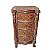 ESTANTE DE RATTAN COM MADEIRA- 4 GAVETAS - Imagem 1